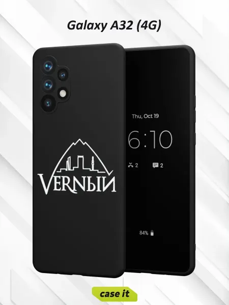Case it Чехол на Samsung A32 4Gс принтом Верный