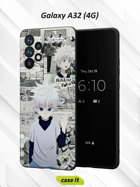 Case it Чехол на Samsung A32 4Gс принтом Киллуа Золдик