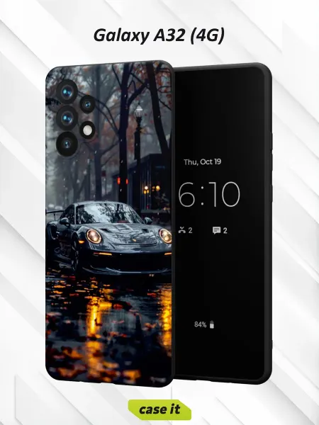 Case it Чехол на Samsung A32 4Gс принтом Машина