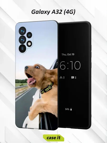 Case it Чехол на Samsung A32 4Gс принтом Собачка