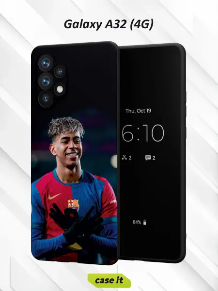Case it Чехол на Samsung A32 4Gс принтом Футболист