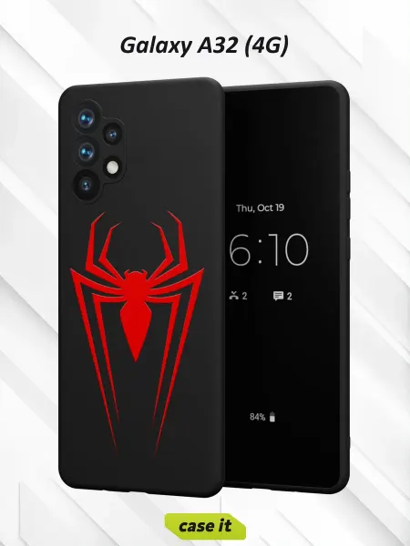 Case it Чехол на Samsung A32 4Gс принтом Человек-Паук