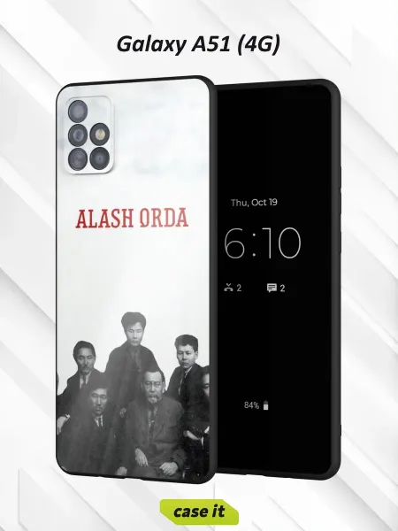 Case it Чехол на Samsung A51 4Gс принтом Alash Orda