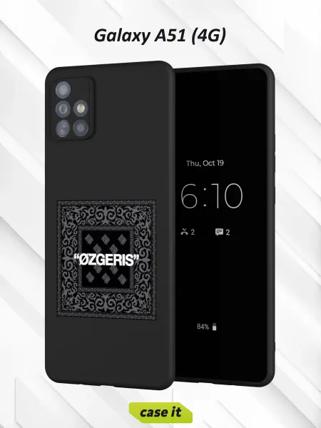 Case it Чехол на Samsung A51 4Gс принтом Ozgeris