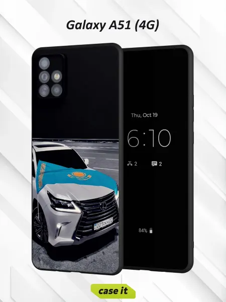 Case it Чехол на Samsung A51 4Gс принтом Автомобиль