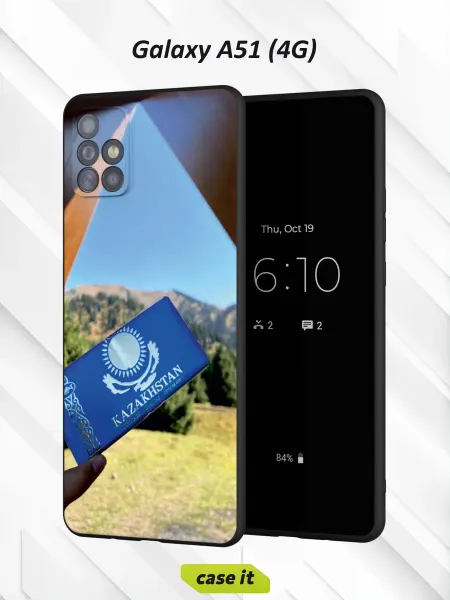 Case it Чехол на Samsung A51 4Gс принтом Шоколад