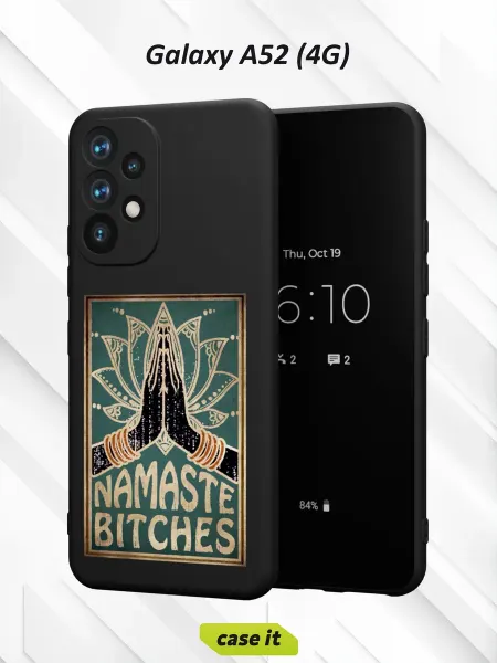 Case it Чехол на Samsung A52 4Gс принтом Namaste