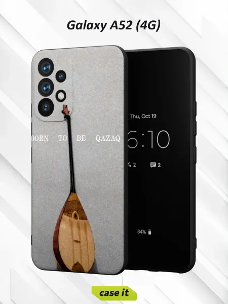 Case it Чехол на Samsung A52 4Gс принтом Домра