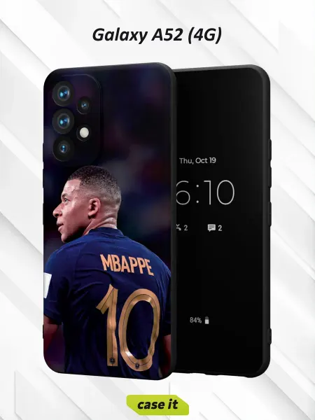 Case it Чехол на Samsung A52 4Gс принтом Килиан Мбаппе