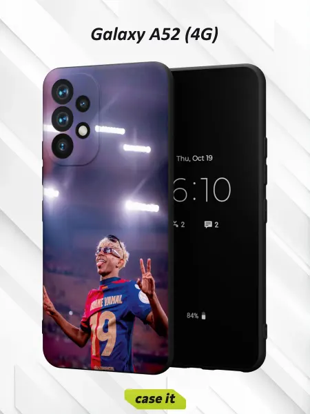 Case it Чехол на Samsung A52 4Gс принтом Ламин Ямаль