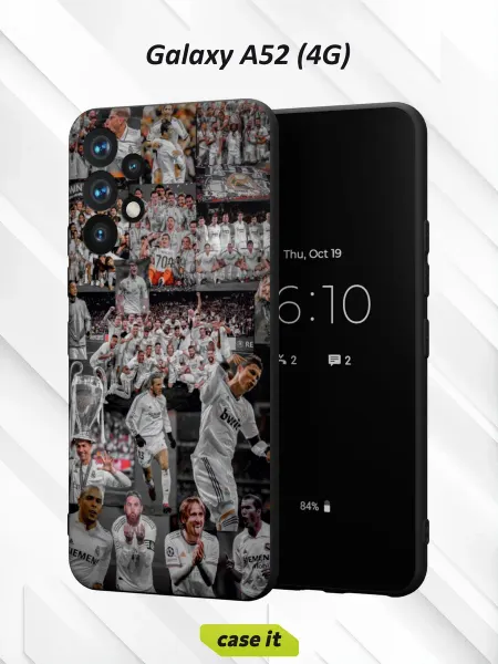 Case it Чехол на Samsung A52 4Gс принтом Реал Мадрид
