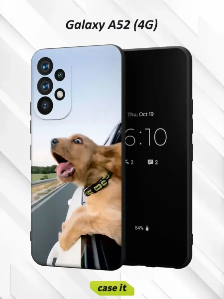 Case it Чехол на Samsung A52 4Gс принтом Собачка