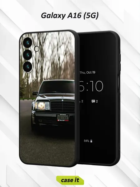 Case it Чехол на Samsung A16 (5G) с принтом Mercedes-Benz 500 E