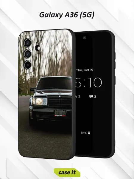 Case it Чехол на Samsung A36 (5G) с принтом Mercedes-Benz 500 E