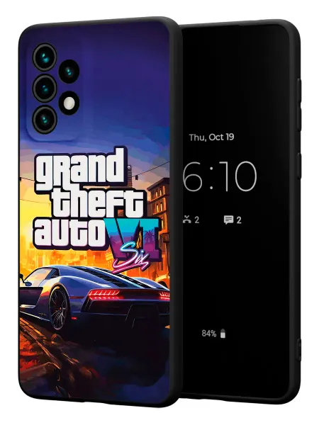 PBl store Чехол на Samsung A33 5G с принтом GTA 6