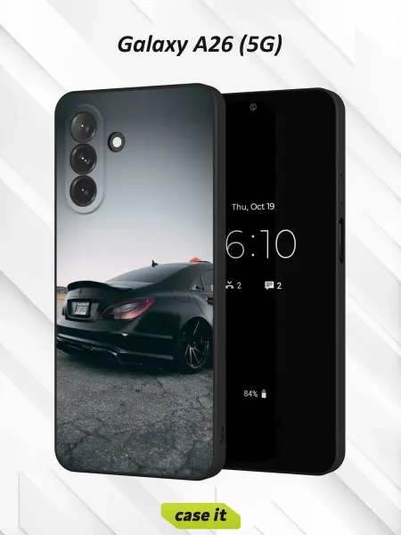 Case it Чехол на Samsung A26 (5G) с принтом Mercedes-Benz CLS 63