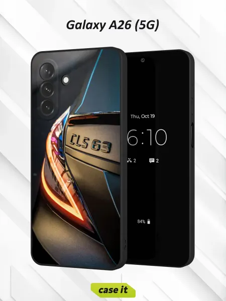 Case it Чехол на Samsung A26 (5G) с принтом Мерседес Бенз CLS 63
