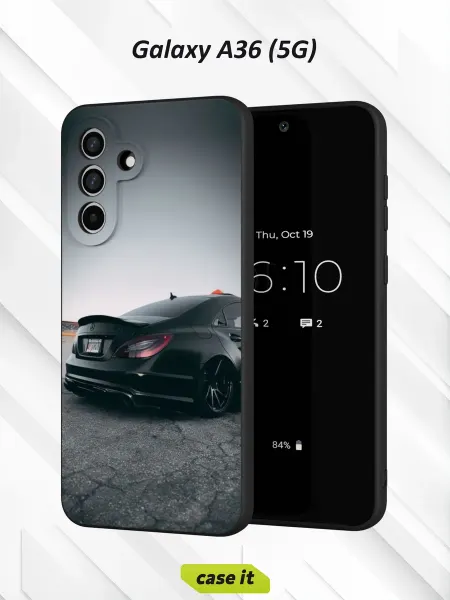 Case it Чехол на Samsung A36 (5G) с принтом Mercedes-Benz CLS 63