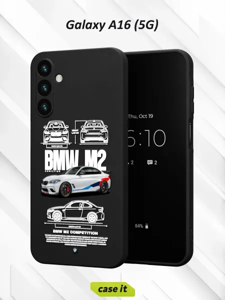 Case it Чехол на Samsung A16 (5G)с принтом BMW M2