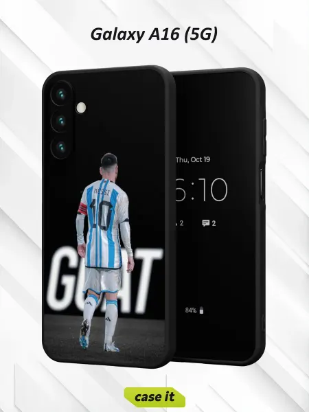 Case it Чехол на Samsung A16 (5G) с принтом Lionel Messi captain