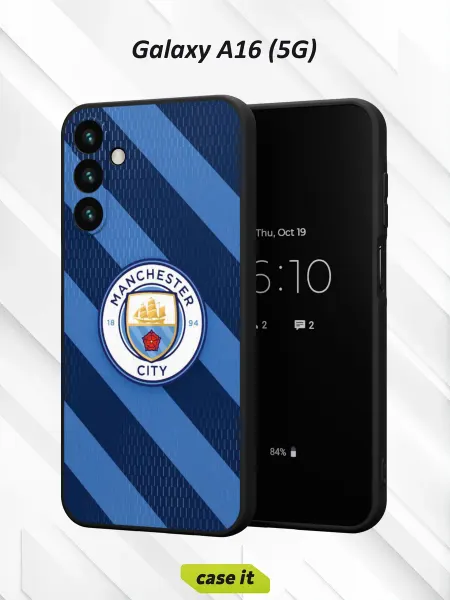 Case it Чехол на Samsung A16 (5G) с принтом Manchester City