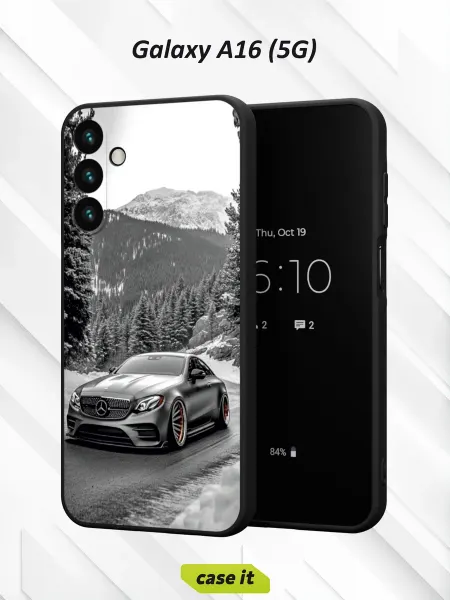 Case it Чехол на Samsung A16 (5G) с принтом Mercedes E-Class Coupe