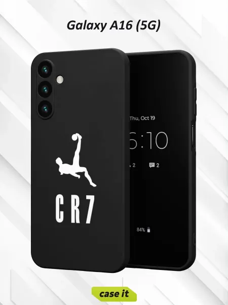 Case it Чехол на Samsung A16 (5G) с принтом логотип бренда CR7