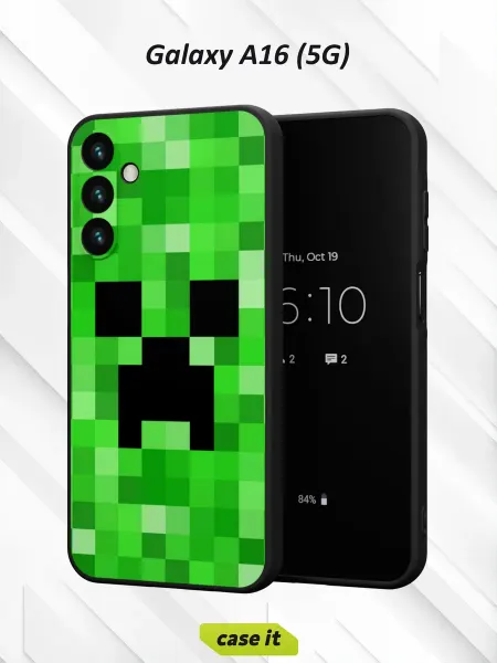 Case it Чехол на Samsung A16 (5G)с принтом Creeper