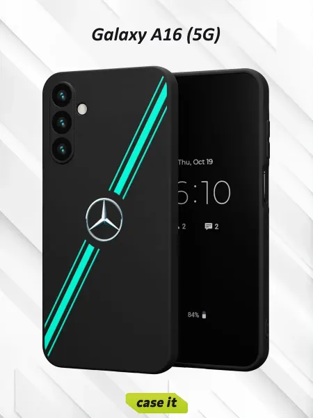 Case it Чехол на Samsung A16 (5G) с принтом Mercedes-AMG Petronas F1