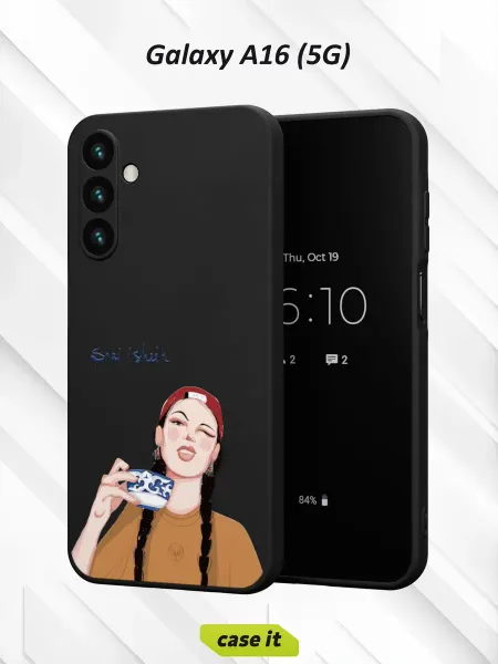 Case it Чехол на Samsung A16 (5G)с принтом Kazakh Girls