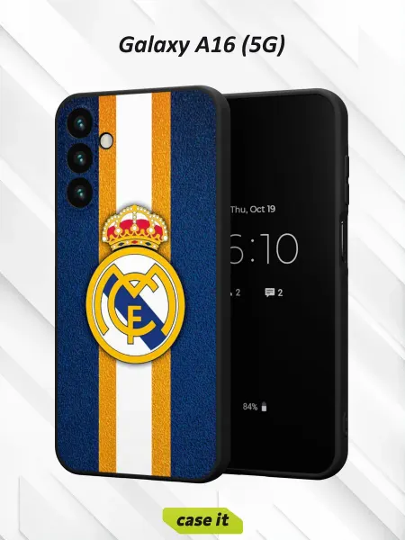 Case it Чехол на Samsung A16 (5G) с принтом Real Madrid