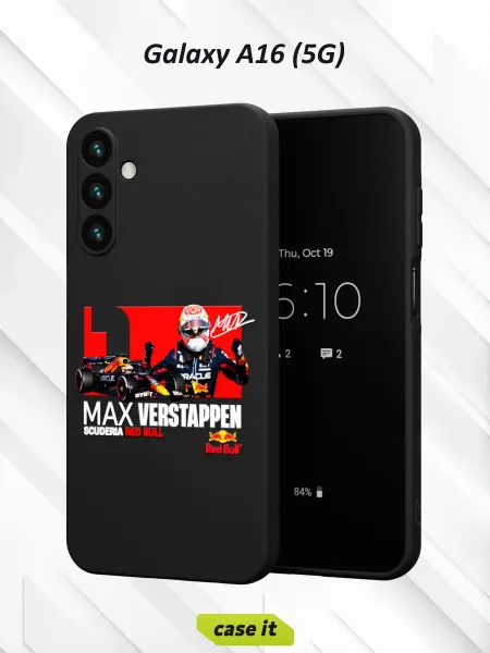 Case it Чехол на Samsung A16 (5G)с принтом Max Verstappen