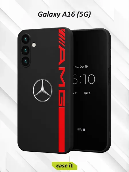 Case it Чехол на Samsung A16 (5G) классическая эмблема Mercedes