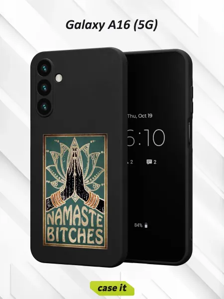 Case it Чехол на Samsung A16 (5G)с принтом Namaste