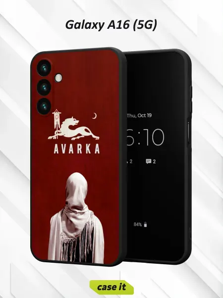 Case it Чехол на Samsung A16 (5G)с принтом Аварка