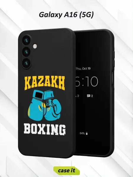 Case it Чехол на Samsung A16 (5G)с принтом Казахстан бокс