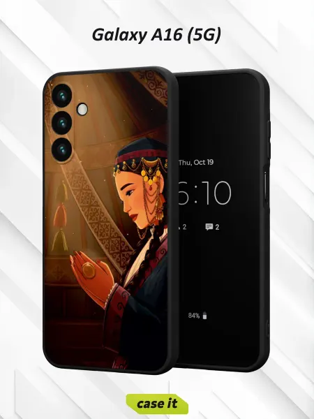 Case it Чехол на Samsung A16 (5G)с принтом Девушка