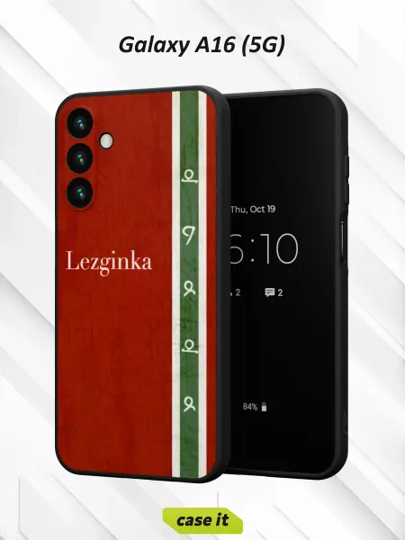 Case it Чехол на Samsung A16 (5G)с принтом Лезгинка