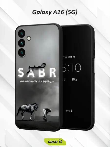 Case it Чехол на Samsung A16 (5G)с принтом терпение