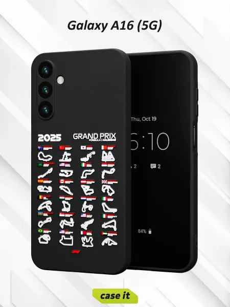 Case it Чехол на Samsung A16 (5G)с принтом Формула-1