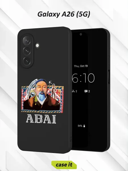 Case it Чехол на Samsung A26 (5G)с принтом ABAI