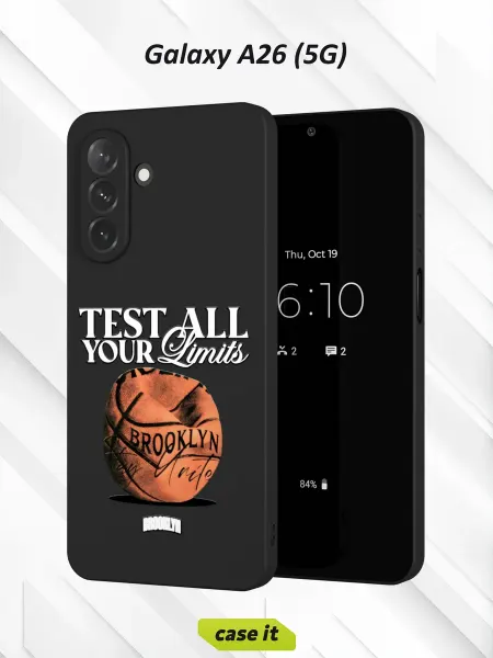 Case it Чехол на Samsung A26 (5G)с принтом BASKETBBALL