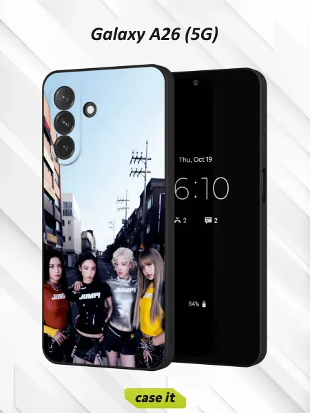 Case it Чехол на Samsung A26 (5G)с принтом BLACKPINK