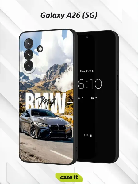 Case it Чехол на Samsung A26 (5G)с принтом BMW M4 (F82)