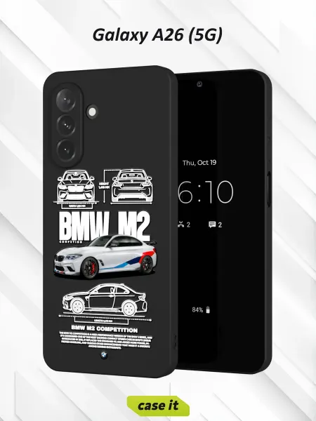 Case it Чехол на Samsung A26 (5G)с принтом BMW M2