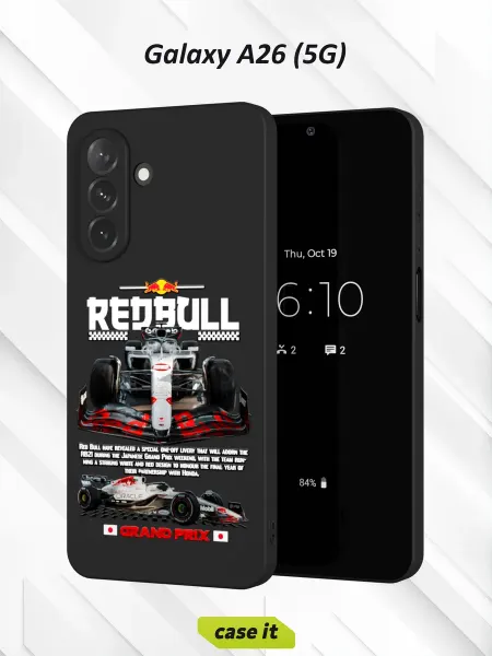 Case it Чехол на Samsung A26 (5G)с принтом Red Bull