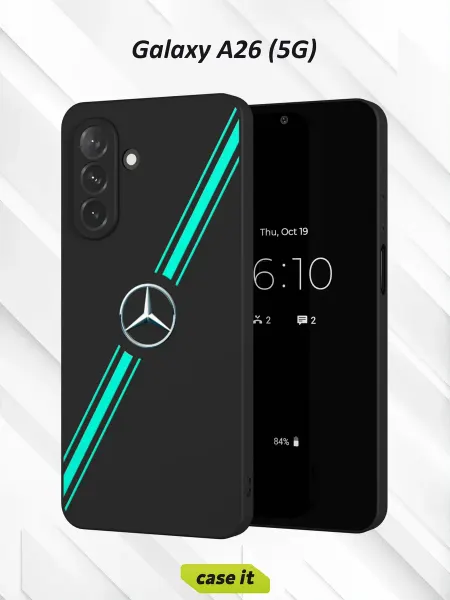 Case it Чехол на Samsung A26 (5G) с принтом Mercedes-AMG Petronas F1