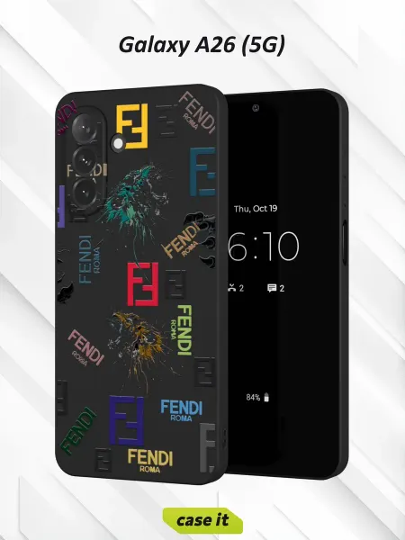 Case it Чехол на Samsung A26 (5G)с принтом Fendi