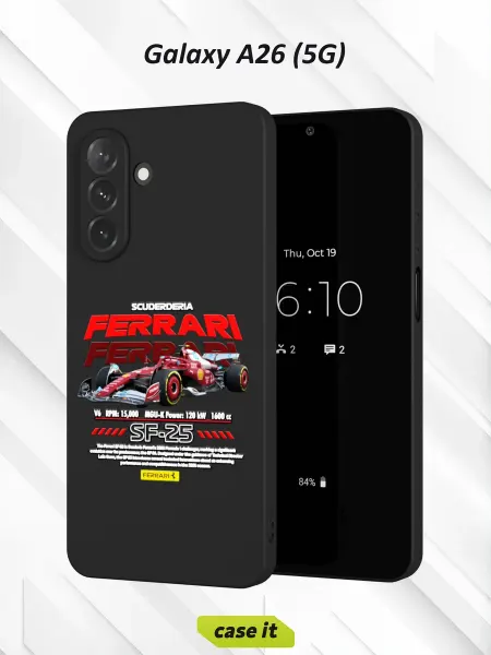 Case it Чехол на Samsung A26 (5G)с принтом Ferrari SF-25