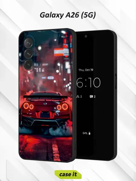 Case it Чехол на Samsung A26 (5G)с принтом Nissan GT-R